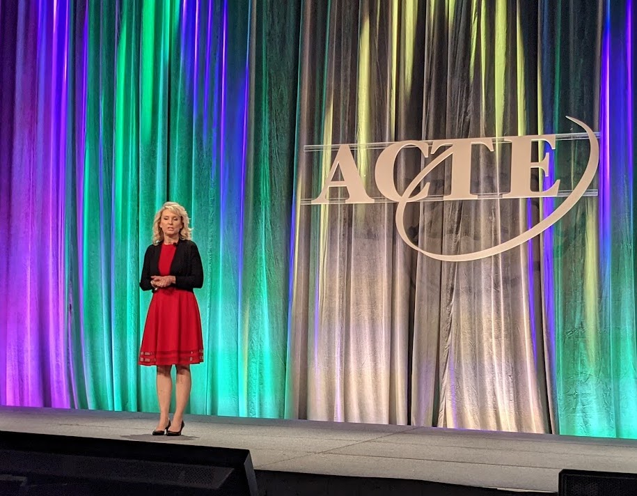 Educators gathered to celebrate the return of ACTE's CareerTech VISION